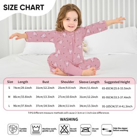 Baby Sleeping Bag with Feet, 0.5 Togs, 100% Cotton, Children's Summer Sleeping Bag with Sleeves for Boys and Girls, pink