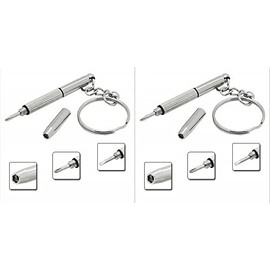 2X TLONiX Screwdriver Sunglasses Glasses Spectacle Frame Fix 3 in 1 Steel Repair Tool Kit