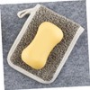 SAFIGLE 4Pcs Body Exfoliating Soap Pouches Durable Soap Sleeve for