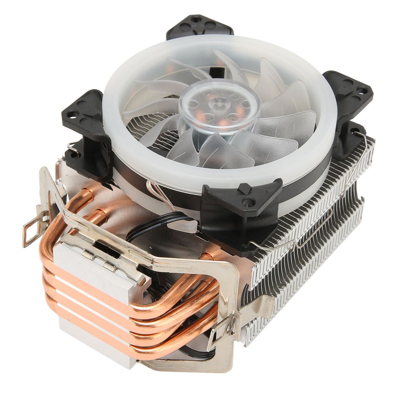 CPU Cooler with RGB Lights 9.2cm Fan 12V 3PIN 4PIN