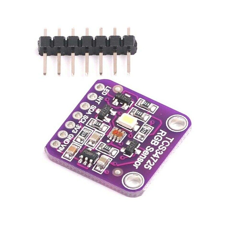 TECNOIOT 5pcs TCS34725 Color Sensor RGB Color Sensor Development Board