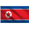 DMSE North Korea Flag 2X3Ft Foot 100% Polyester 100D Flag