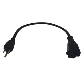 NEMA 5-15P to 6-20R Heavy Duty Electric Cable Plug Adapter