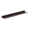 CRL Bronze Sliding Glass Door Replacement Rail - 96 in