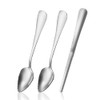 Cuchara Toronja Borde Dentado Cuchillo Acero Inoxidable Herramienta Utensilios Cucharas