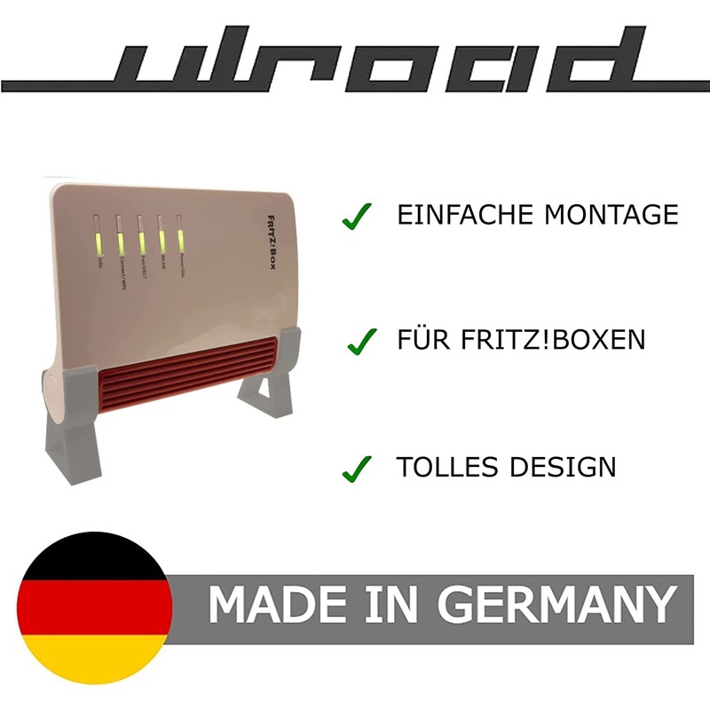 ULROAD Stand for AVM Fritz!Box Router Stand Fritz Box 7530