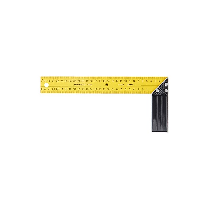 Metrica 29243 Try squares yellow blade