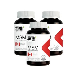Quentzel Quentel MSM MSM 120 tablets (3 units) 1 set / 콴첼 엠에스엠 MSM 120정 3개 1세트