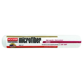 Wooster Microfiber 3/8" Nap Semi Smooth Paint Roller Sleeve - 14 Inch