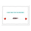 bernsteinfee-CARDS XXL Card Long Distance Relationship Train Can't Wait for