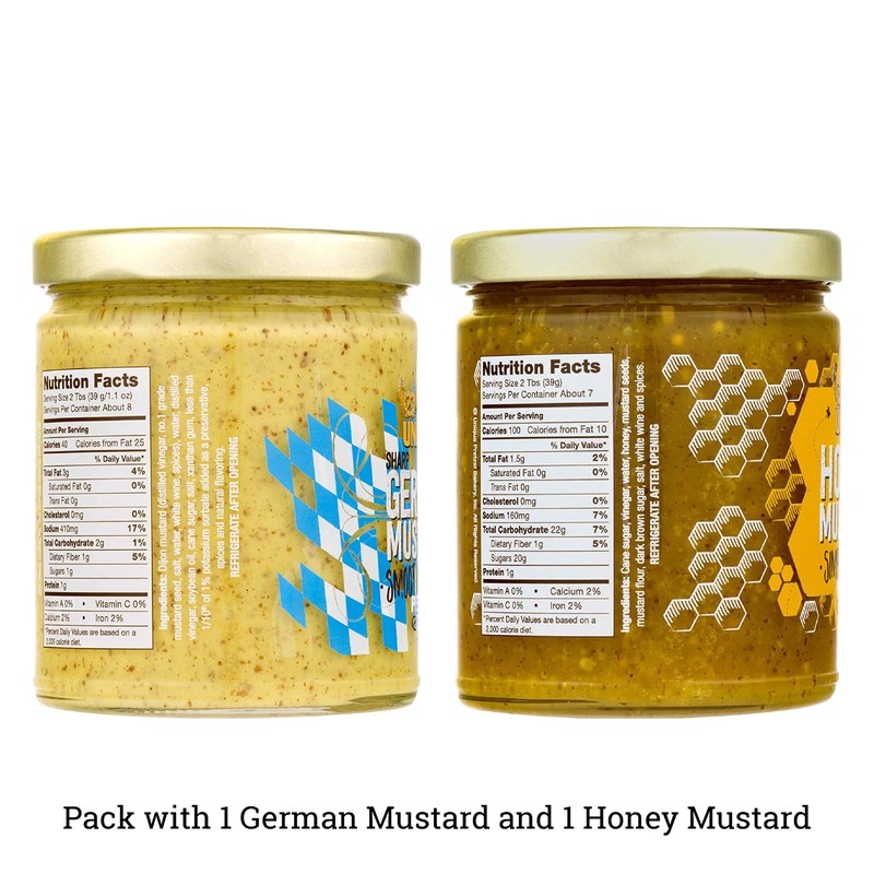 Unique Snacks Dipping Sauce, Variety Pack of 2 Special Sauce