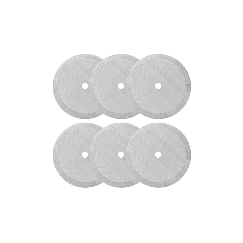 DAQUN 6 Pcs Cafetiere Filter Mesh, Cafetiere Mesh Replacement -