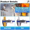 Fire Escape Ladder 2 Story, 16 FT Rope Ladder Fire