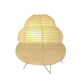 YY YEARCHY Table Lamp Paper Lamp Able Lamp Standing Lamps with Rice Paper Shade for Bedroom Livingroom(Cloud Type)