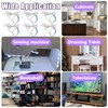 6 Pieces Sewing Machine Light Strip with Touch Dimmer, 12in