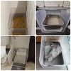 Holintan Litter Box Shield,17.5"x13.7"x13"H Large Litter Box Splash Guard Without