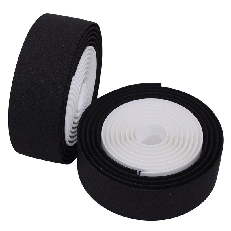 KINGOU Black & White Combination EVA Road Bike Handlebar Tape