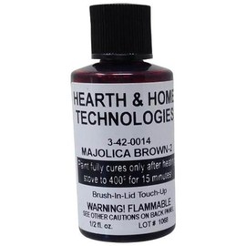 Quadra-Fire Majolica Brown Touch Up Paint: 1-00-0014