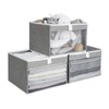 StorageWorks Closet Storage Bins, Large Storage Baskets with Clear Window