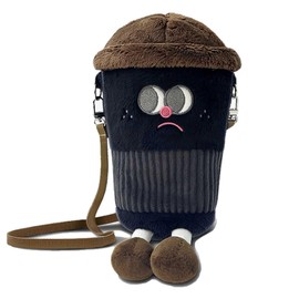 Cute Girls Plush Crossbody Bag kids Plush Purses Women Shoulder bag Removable strap kawaii Girls' Novelty Wallets Soft cartoon Messenger Bags Gifts for kids girls teens