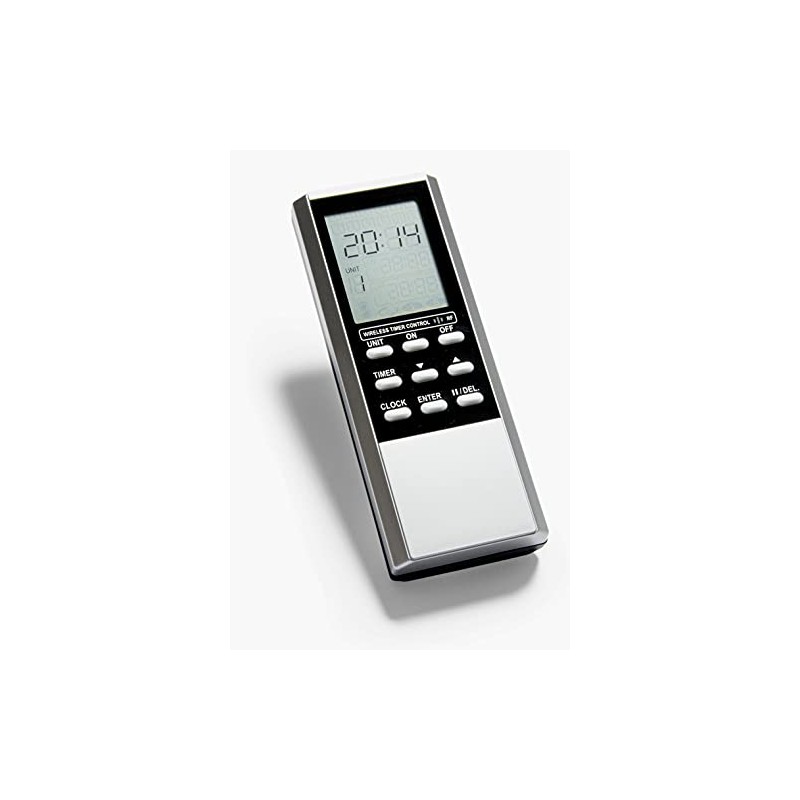Intertechno ITZ-505 Wireless Timer Handheld Transmitter, Silver/Grey, Approx. 120 x