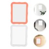 GRIRIW 2pcs Magnetic Locker Mirrors Compact Makeup Mirrors for Office