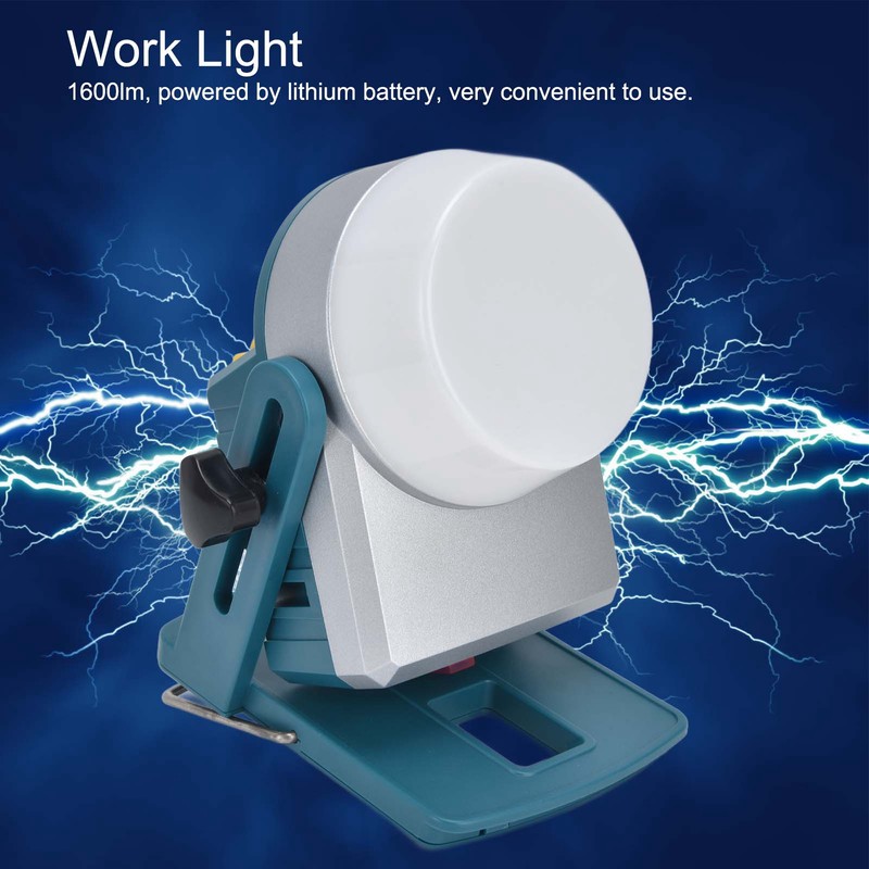 Work Light LED 18W Portable Lamp with Hook Powered By