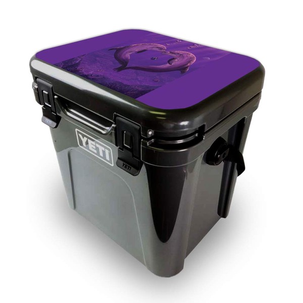 MightySkins Skin for Yeti Roadie 24 Hard Cooler LID ONLY