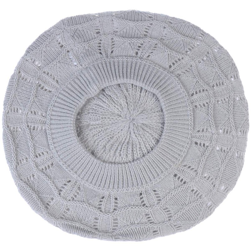 BYOS - Gorro de punto suave y ligero, Rayas onduladas