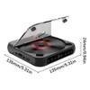SHUAIGUO CD Player Portable BT Music Player CD Runner with