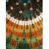 India Arts Bandini Tie Dye Round Cotton Tablecloth 72" Multi