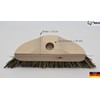 MAAJ Barrel Brush with Hard Union Stuffing and Beard -