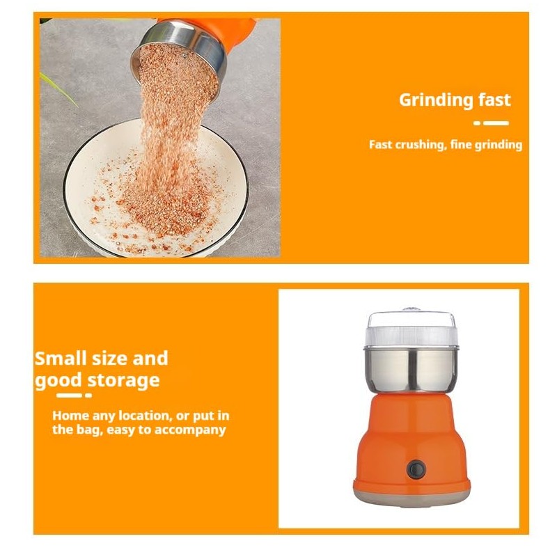 Kitchen Grinder | 500W Electric Mill | Grinds Spices, Nuts,