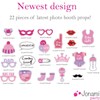 Jonami Baby Shower Photo Props Girls - Baby Shower Photo