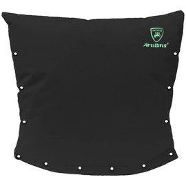 ArtiGifts Pro Insulated Pouch - Backflow Insulation Cover for Winter Freeze Protection, Black, 30’’W x 25’’H - Measure Before Purchase