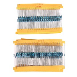 waves Metal Film Resistor, Resistor Set, 10Ω - 1 MΩ, 30 Types, 20 Each Pack, Total 600 Pieces