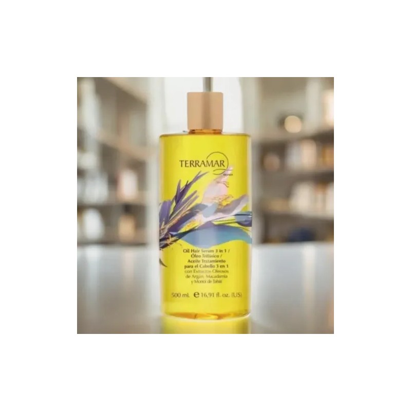 Terramar Óleo Tratamiento Para Cabello 3 En 1 Jumbo 500