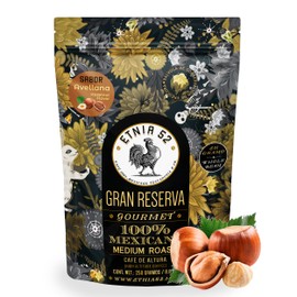 Etnia 52, Café de Altura Sabor Avellana, Tueste Medio, en Grano, 250 gramos