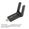 WiFi 6 Adapter USB3.0 2.4GHZ to 5.0GHZ AX1800Mbps MU MIMO