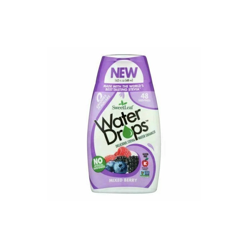 Waterdrops Mixed Berry 1.62 Oz By Sweetleaf Stevia
