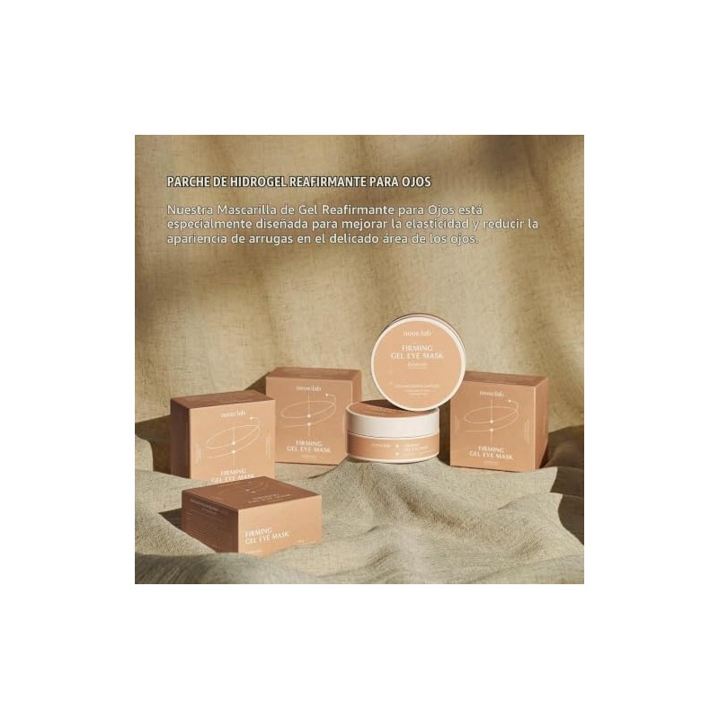 Mascarilla Gel Reafirmante 60ea Pares Parche Refrescante Hidrogel Ojos Colágeno