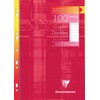 Clairefontaine 4725C - Pack of 100 Pages Exam Sheet (Double