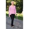 Carex Soft Grip Walking Cane - Height Adjustable Cane With