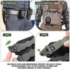 Molle Handcuff Pouch, Handcuff Case for Duty Belt/Tactical Vest, Handcuff