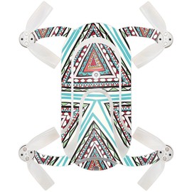 MightySkins Skin Compatible with ZEROTECH Dobby Pocket Drone – Aztec Pyramids | Protective, Durable, and Unique Vinyl Decal wrap Cover | Easy to Apply, Remove, and Change Styles | Made in The USA