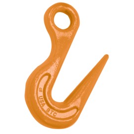 Campbell 479-S Drop-Forged Alloy Steel Sorting Hook, Painted Orange, 2 ton Tip and 7-1/2 ton Bottom Working Load Limit