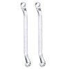 sourcing map 2pcs 45-Degree Offset Box End Wrench 10mm x