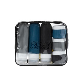 BAGUNEEZ Travel Bottle, Shampoo Bottle for Travel, BLUE