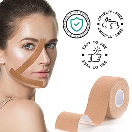 Banda De Estiramiento Facial Para Reducción De Arrugas Y Estiramiento De La Piel, Prevención De Arrugas Faciales Y Cinta De Elevación Miofascial Que P