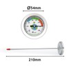 Precision Soil Thermometer - Essential Garden Tool for Accurate Temperature
